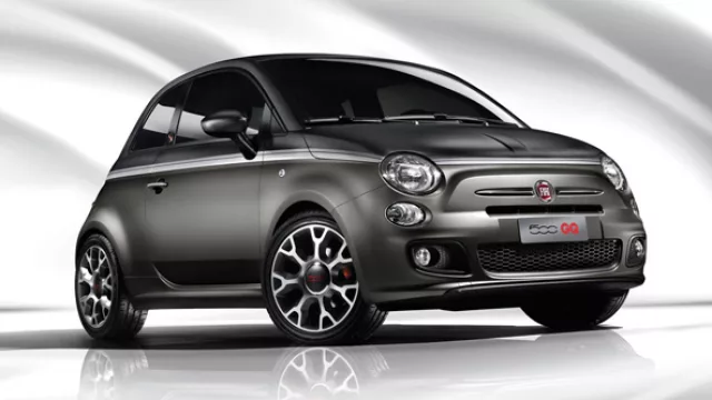 Sólo para hombres elegantes. El 500 GQ, un toque de distinción en Ginebra.