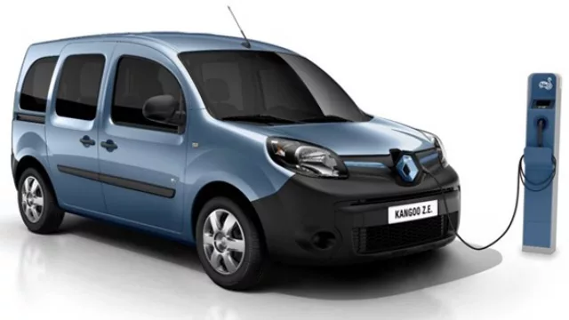 El Nuevo Kangoo Z.E., la nueva furgoneta eléctrica de la marca francesa.