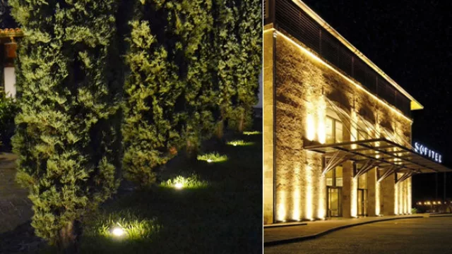 En el césped se debe ejecutar una base firme que posibilite embutir el artefacto al ras del suelo.