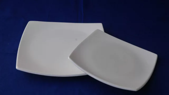 Qué no se te rompan los platos cuadrados (la porcelana china tiene un 4.500% de recargo)