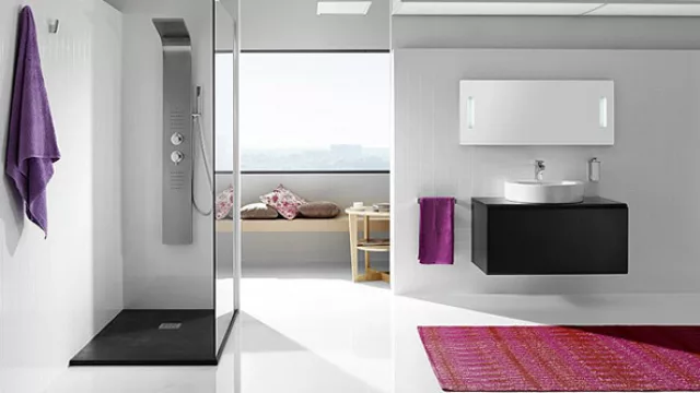 En poco espacio es posible acceder a un baño de masajes con jets para cervicales, lumbares y dorsales.