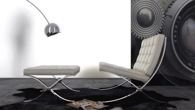 El sillón Barcelona pertenece a Mies van der Rohe, ideal para un espacio relajado, un rincón del estar, un estudio, una biblioteca...