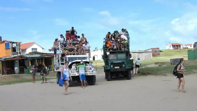 Entrar al Polonio es cosa de hippies ("chic"). Sólo de ingresos se facturaron más de US$ 10 mil por día