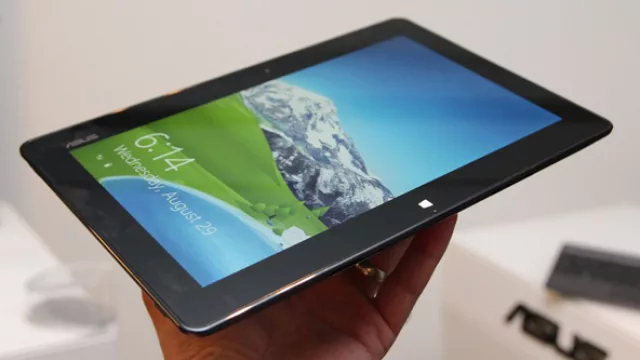 La tableta Asus con procesador Intel.