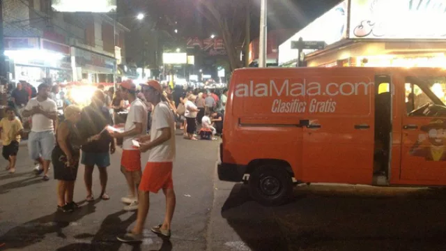 alaMaula con promo-actores en Miramar.