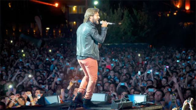 Diego Torres reunió a una multitud.