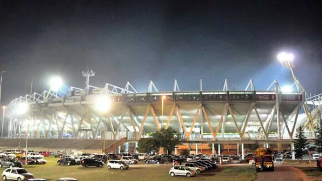 Coca Cola en el Estadio Kempes.