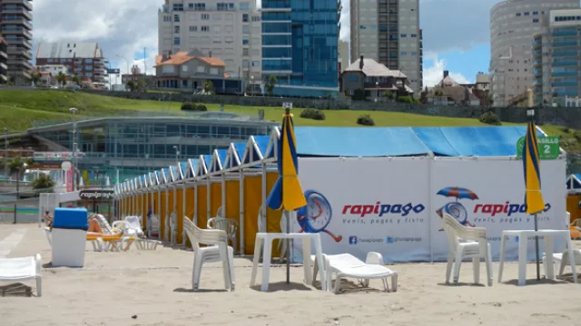 El parador de Rapipago en Mar del Plata.
