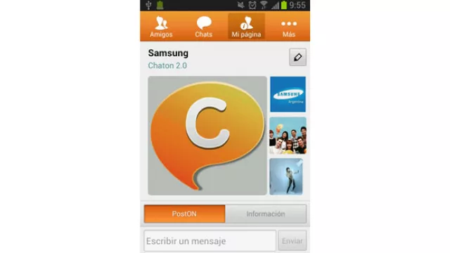 Samsung insiste con su mensajero, llega ChatON 2.0