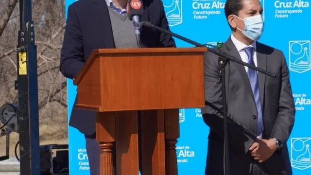 Gill: “Inauguramos 100 obras que le cambian la vida a mucha gente” 