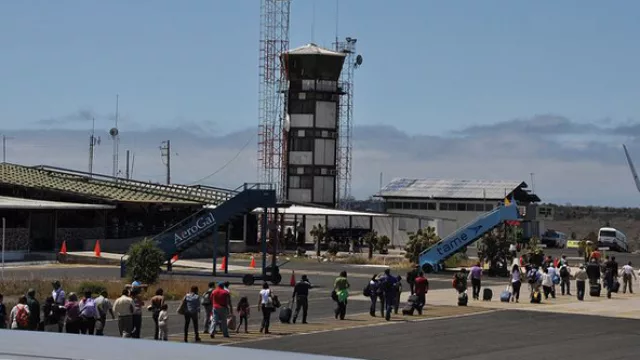 El aeropuerto ecuatoriano es la puerta de entrada a Galápagos.