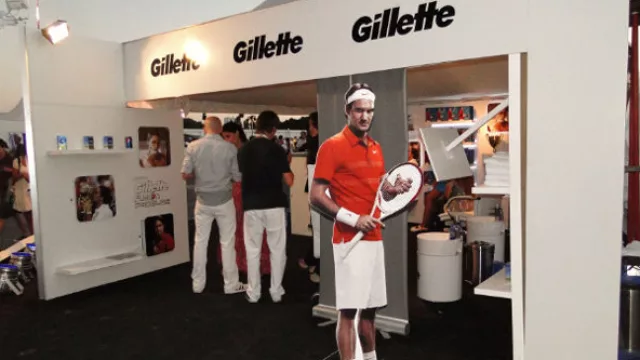 ¿Sos vos, Rogelio? Las marcas que acompañan al mejor tenista de la historia, como Gillette, aprovecharon la ocasión