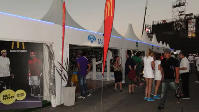 McDonald´s y Macro fueron algunas de las marcas que acompañaron el evento en Tigre