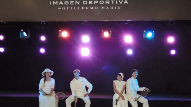 Imagen deportiva, la empresa de Guillermo Marín que organizó el evento, tuvo una destacada presencia de marca.