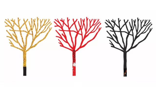 La serie “Savia” son objetos en MDF de 18mm que aluden a imágenes de la naturaleza y aportan un concepto moderno a los espacios sociales o privados.