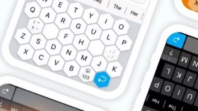Typewise, el curioso teclado hexagonal que crece en LatAm
