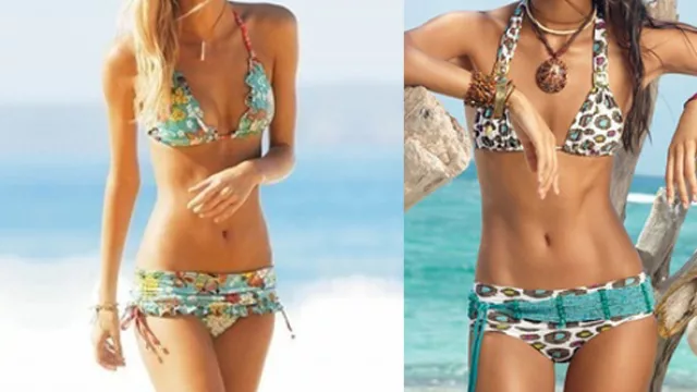 Dos vedetinas que hacen furor esta temporada, con cinturas anchas a la cadera.