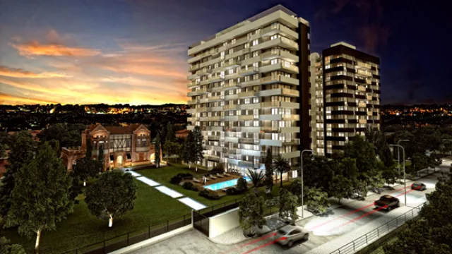 El proyecto contempla cuatro torres que sumarán 430 departamentos y 450 cocheras subterráneas y conservará una Casona de 1900