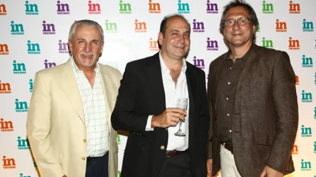 Cristian Asensio, Nicolás Ferrer y Oscar Piccardo pasaron por el set fotográfico de Álvaro Corral