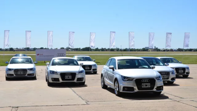 En sus marcas, listos ya: los Audi volaron en la pista de Fadea.