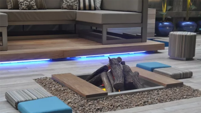 Actualmente se tiende a crear diversas atmósferas como este rincón de fuego con quemador (8.250 pesos).