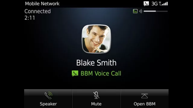 BlackBerry Messenger suma llamadas de voz (por ahora vía WiFi)