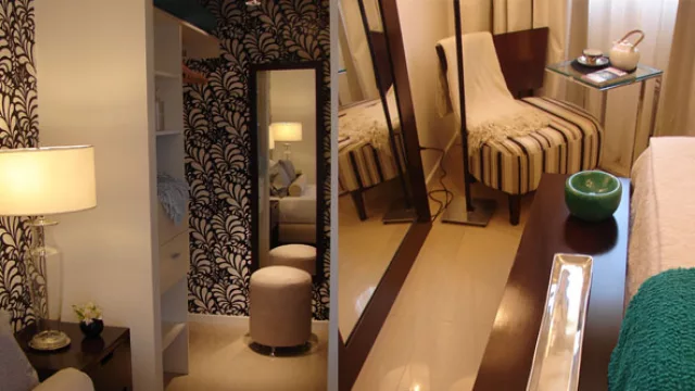 Alto Panorama en Córdoba. La armonía reina aún en la transición casi imperceptible de los ambientes: principal y suite.  