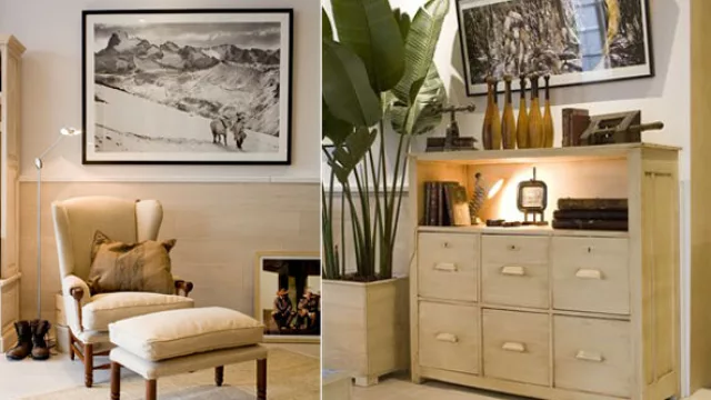 Silvia Baralia y Pablo Greno Pastrana idearon la “Biblioteca”, una estancia clásica y muy personal.