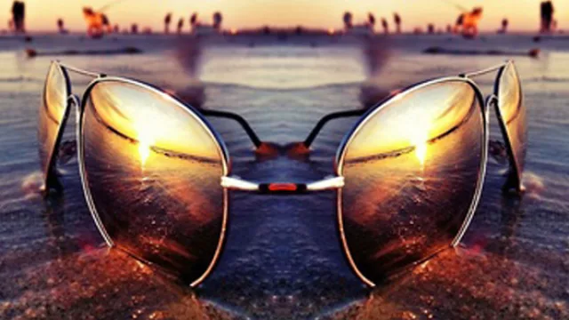 Un buen par de gafas de sol, altamente seductoras en verano y con protección UHV, para las arruguitas de alrededor de los ojos. 