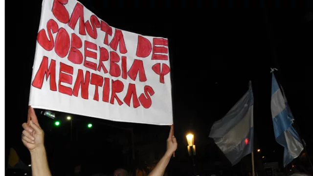 Basta de soberbia y mentiras.