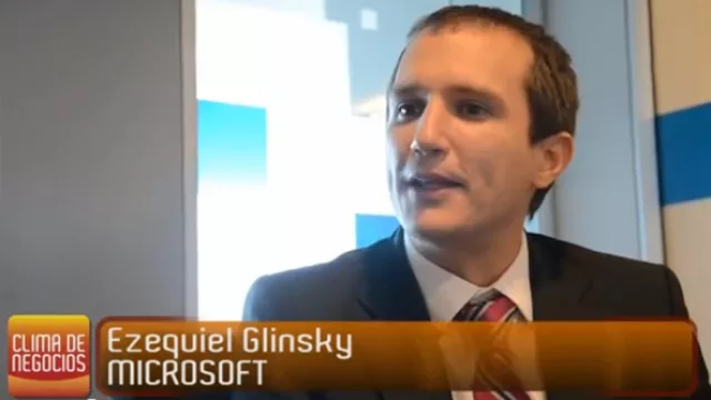 Microsoft está en las nubes