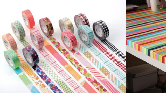  Mil y un ideas para redecorar con washi tape. 