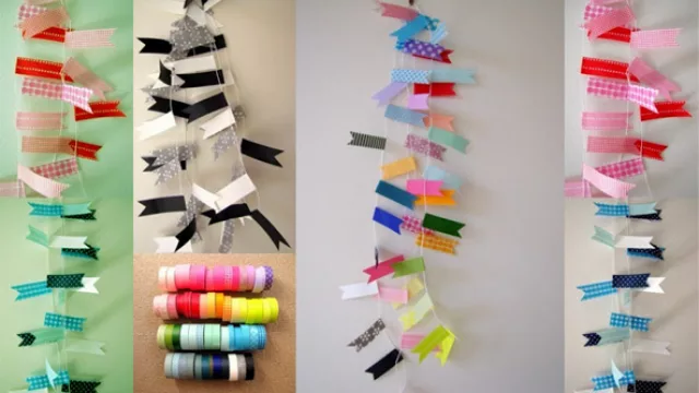  Mil y un ideas para redecorar con washi tape. 