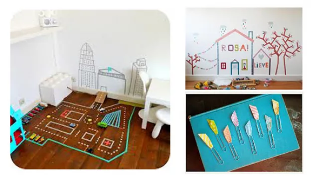  Mil y un ideas para redecorar con washi tape. 