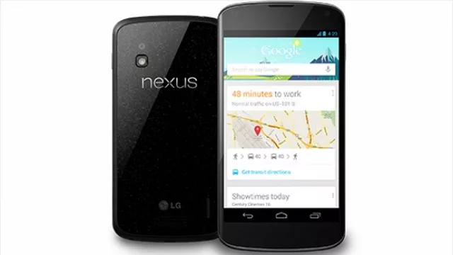 El smartphone Nexus 4 de Google y LG