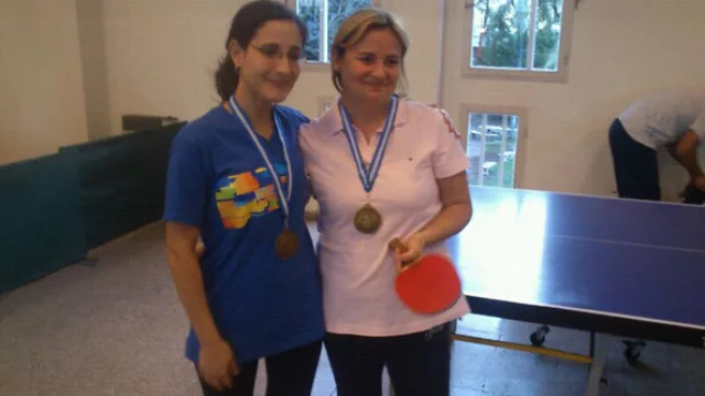 El Tenis de Mesa repartió medallas (en dobles)
