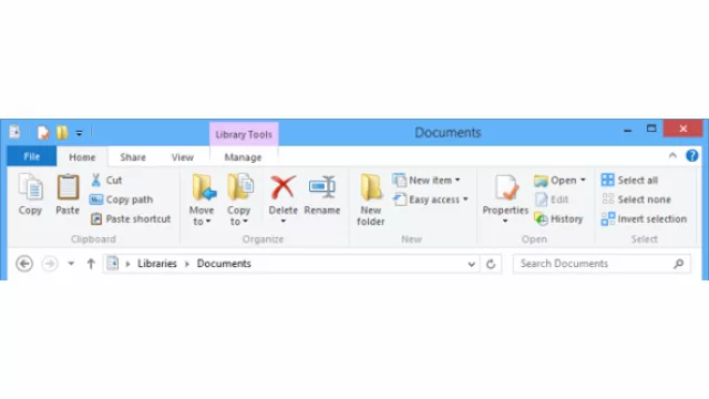 El Menú superior de Office ahora en el Explorador