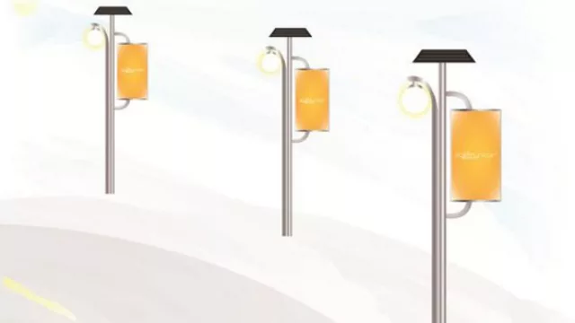 Letreros luminosos con energía solar
