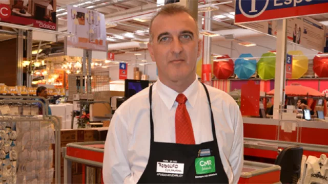 Rodolfo Ferrando, gerente de tienda de Sodimac Córdoba.