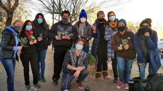 Curso Jardines urbanos. Alumnos taller.