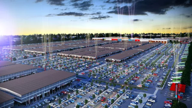 Mil Columnas - Ciudad Mayorista albergará 20.000 locales comerciales