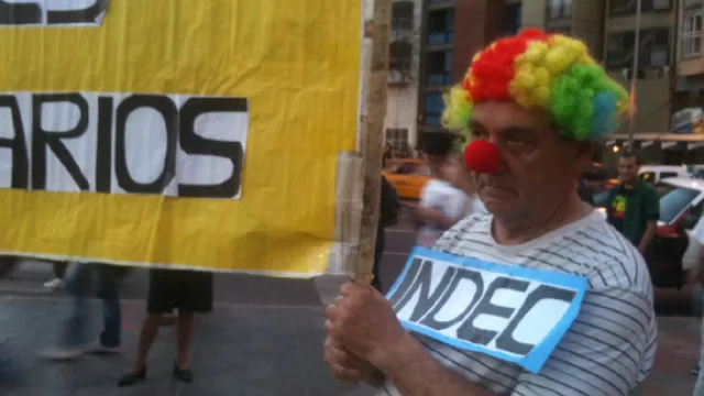 Más humor en la movilización cordobesa