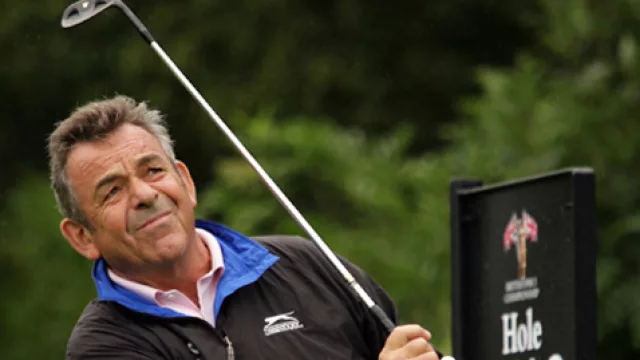 Golfistas en el cielo