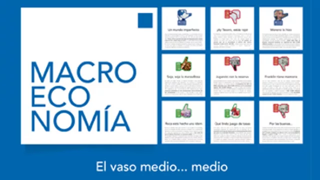 Macroeconomía: el vaso medio... medio (y un caniche toy para que adopte tu familia)