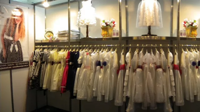 Stand de la diseñadora  Liliana Sejas, de Santa Fe.