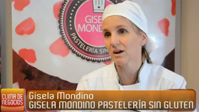 Gisela Mondino, pastelería para celíacos