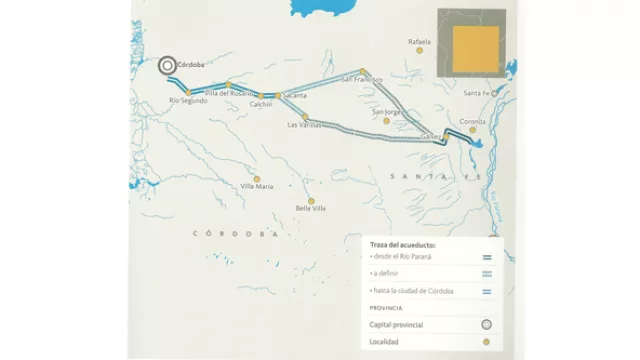 Dos planos de las obras que quiere Roggio