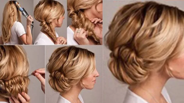 Un paso a paso de recogido para observar cómo nos quedaría un corte bombe. 