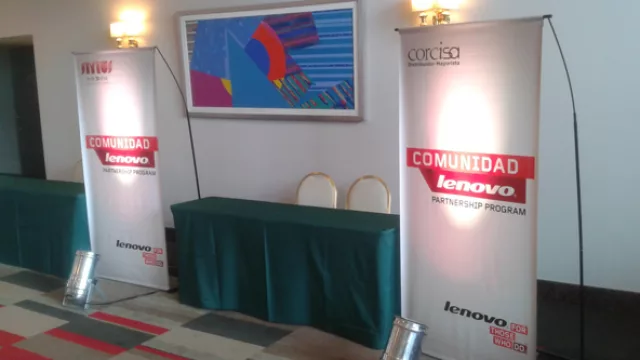 La puesta de Lenovo para mostrar sus productos para las Pymes cordobesas