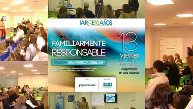 Prominente, el anfitrión (la empresa fue sede de Conferencia del Iarse)